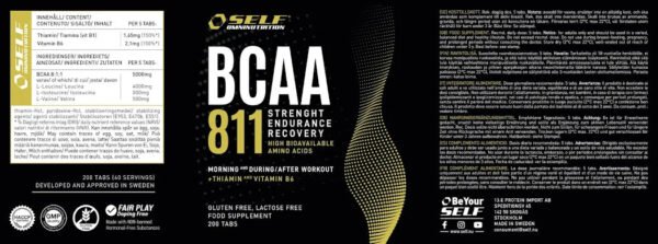 BCAA 811 - 200 CAPSULE - immagine 2