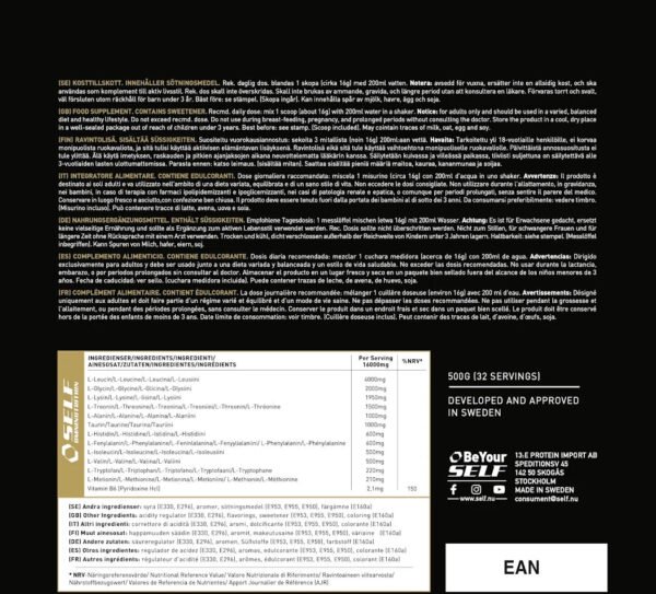 EAA AMINOACIDI ESSENZIALI 500G - immagine 2