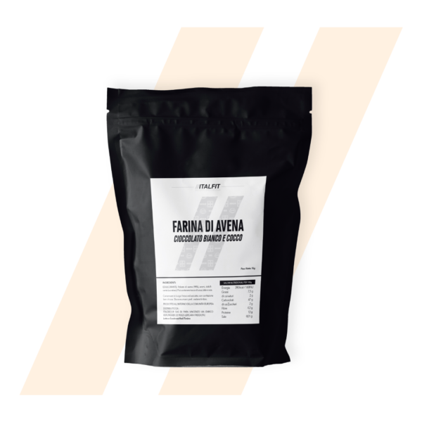 Farina di Avena Cioccolato Bianco e Cocco - ITALFIT