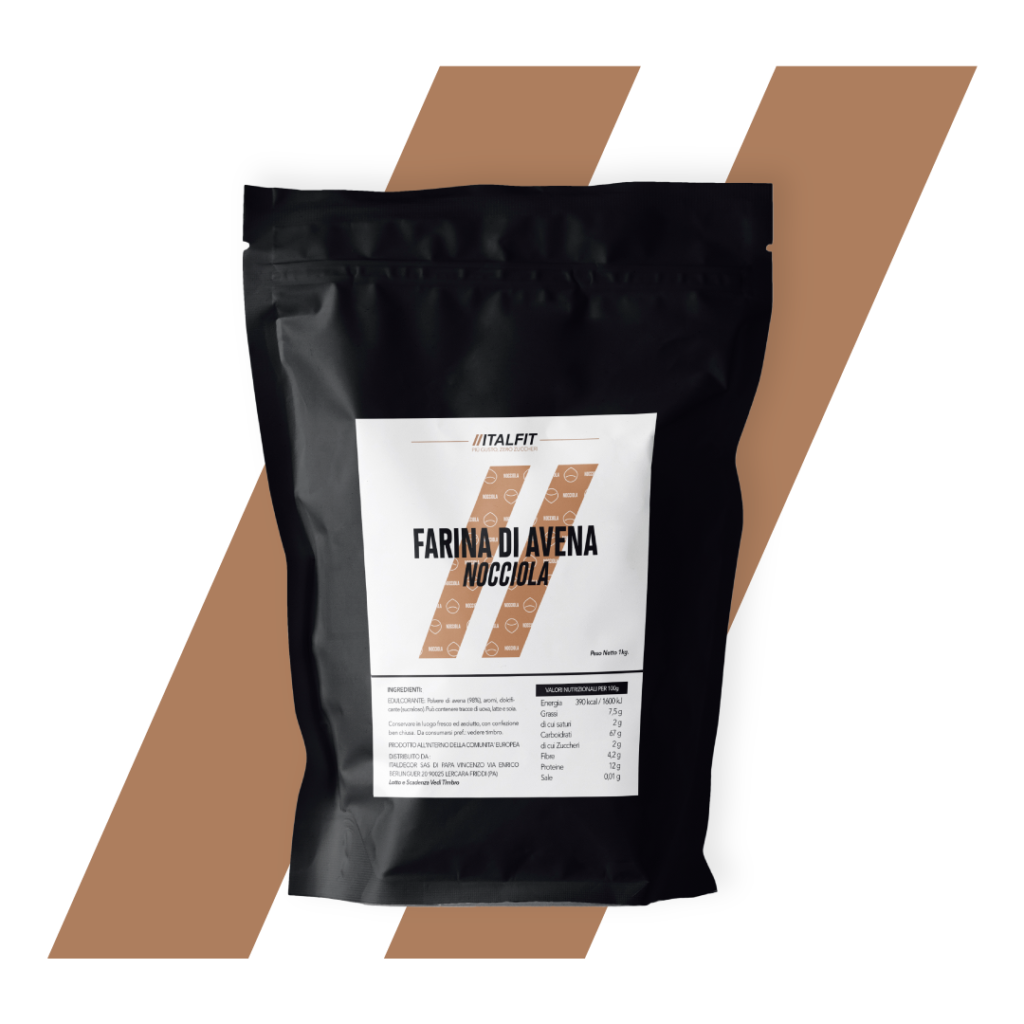Farina di Avena Gusto Nocciola - ITALFIT
